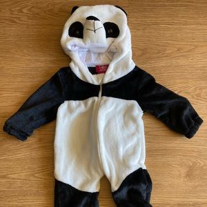 Baby Halloweeen Costume Panda Bodysuit